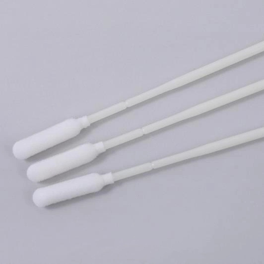 2021 Hot Sale Cheaper 6" Sampling Medical Hospital Sponge Swab ABS Stick PP Stick Door to Door