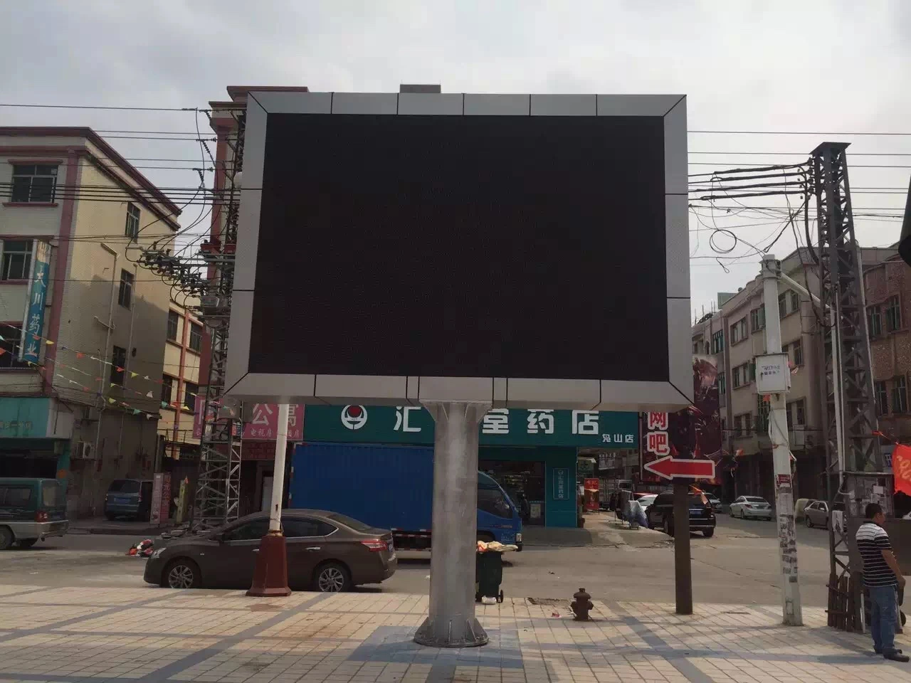 Novastar and Linsn System P10 Outdoor LED Advertising Display Modules