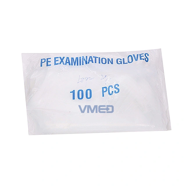 Medical Supply HDPE Gloves Surgical Use Plastic Gloves Medical Products, Work Gloves, Safety Glove, Industrial Working Gloves