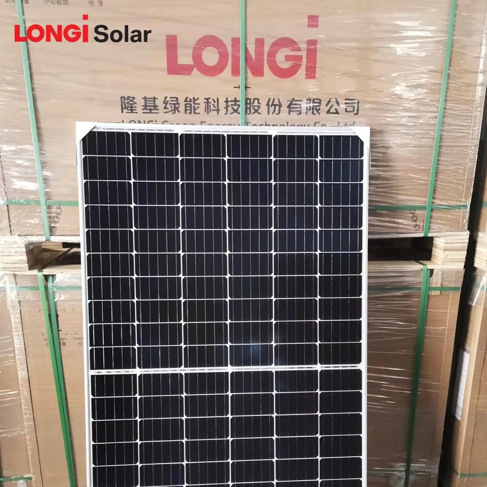 Panel Solar Bifacial eléctrico Longi Celda Precio 144 445 450 470 480 490 540 W vatio para techo de la casa