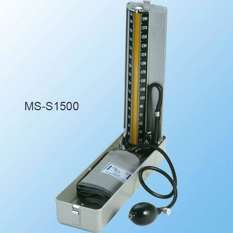 MS-S1400 equipos médicos Esfigmomanómetro de mercurio