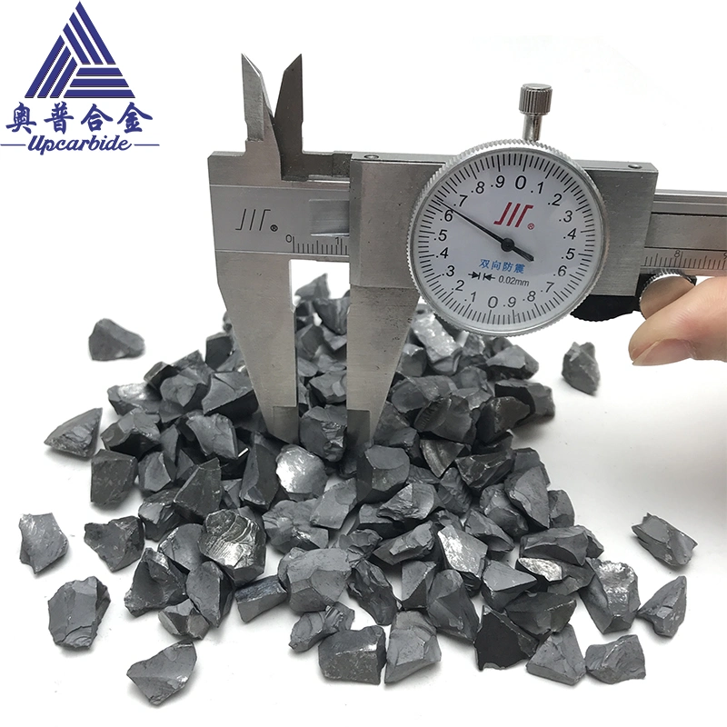 100% de las materias primas Yg8 9.5~12.7mm de carburo de tungsteno cementado Chips de cobalto Grit