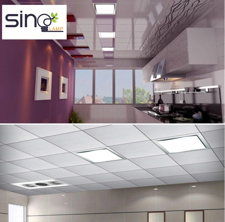 603X603 Slim LED Ceiling Panel Light 36W 40W 100lm/W with Ce EMC RoHS 3000K High Lumen