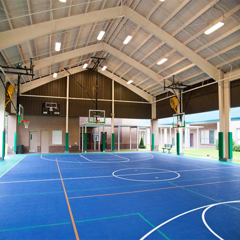 Fertighaus Indoor Basketball Stahlkonstruktion Stadion Konstruktion