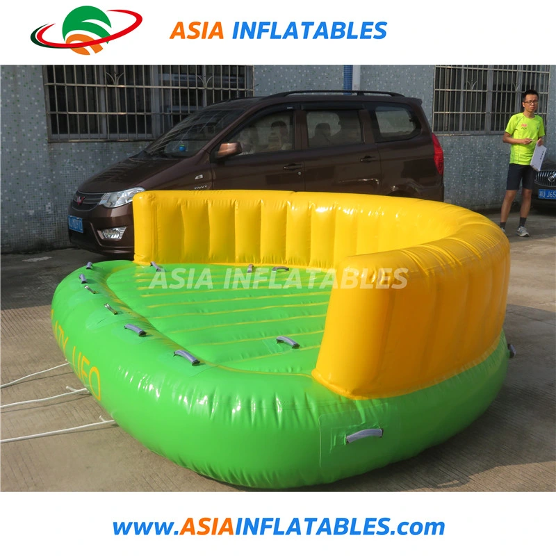 Crazy UFO Inflatable Water Towable Sport Games, Inflatable Water Sport Equipment