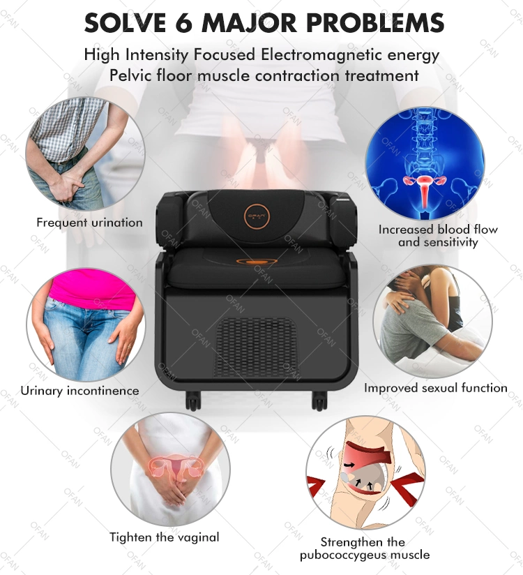 Ofan Physical Therapy Equipment SPA Machine Building Muscle Stimulation Kegel Machine EMS Chair Pelvic Floor Chair