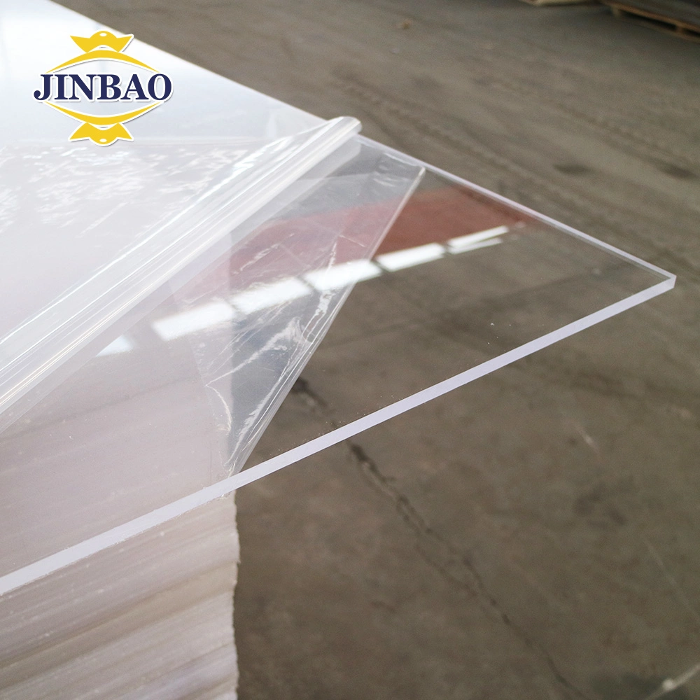 Jinbao 6mm Clear Acrylic Sheet 6 Feet X 10 Feet Pearl Acrylic Sheet Plastic Sheet Screws for Acrylic Sheet