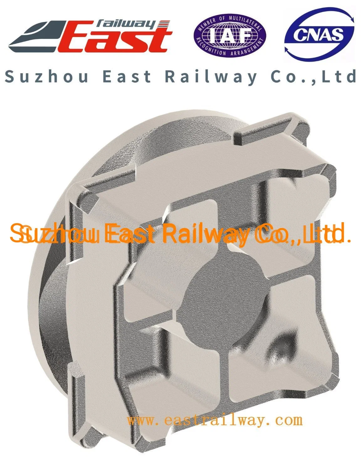 Forging Center Plate for Railway Freight Wagon