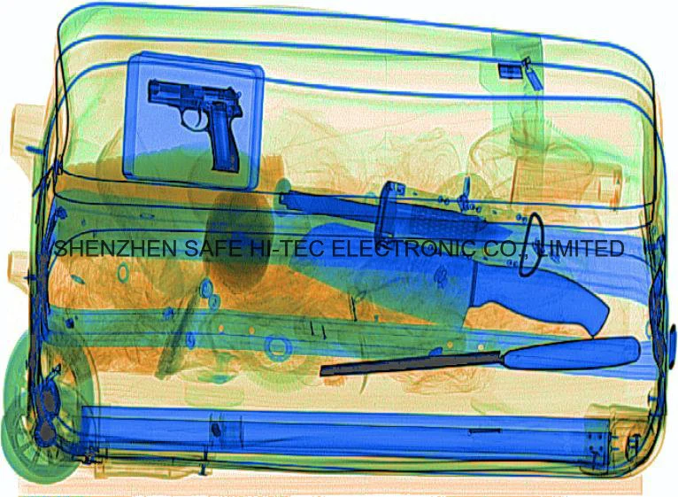 Dual-View-Röntgengerät für die Gepäckkontrolle von Logistikanlagen und Express Lager