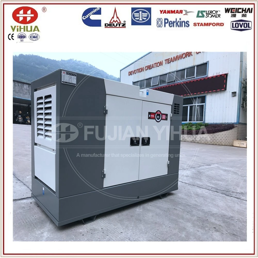 Water Cooled Soundproof Type 220V Electric Power 15kw 20kVA 25kVA 50kw 60kVA 80kVA 125kVA 150kVA 200kVA 500kw 500kVA Home