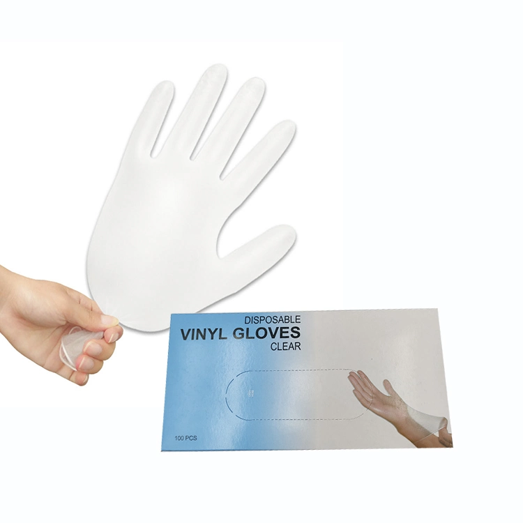 Professional Practical Disposable Non Latex Food Grade Vinyl Gloves