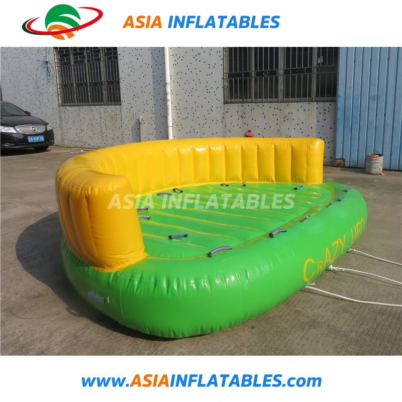 Crazy UFO Inflatable Water Towable Sport Games, Inflatable Water Sport Equipment