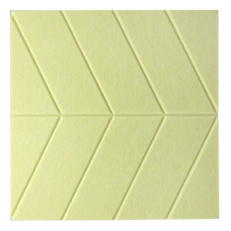 Decorative Sound Absorption Materials Pet Polyester Fiber Acoustic Panel