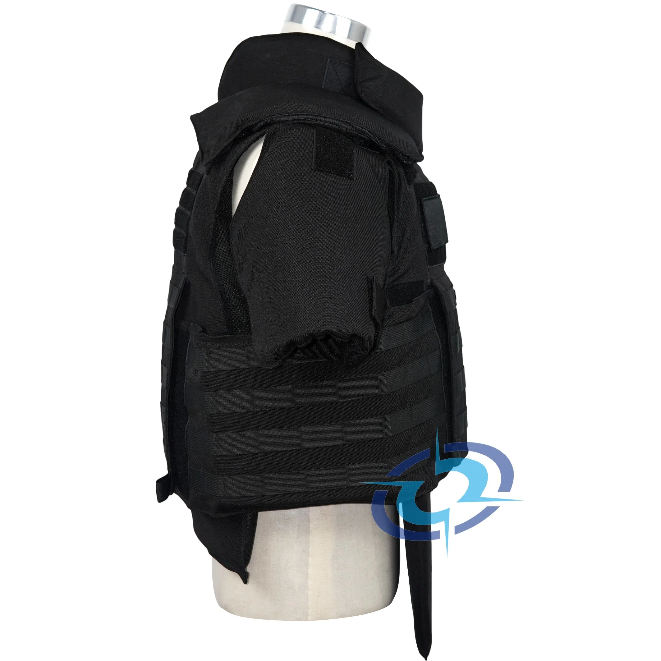 Aramida/PE Soft Ballistic Vest Nij IIIa Oculto policial combate Bulletproof Colete