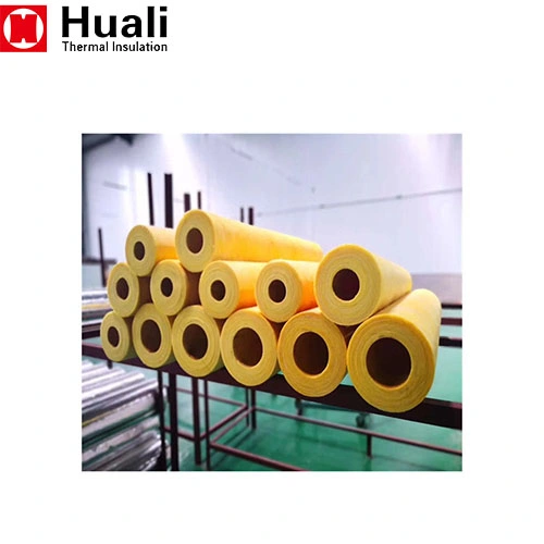 Thermal Insulation Construction Material Glass Wool Pipe Fiber Glass Cloth Glass Wool Reinforced Pipe