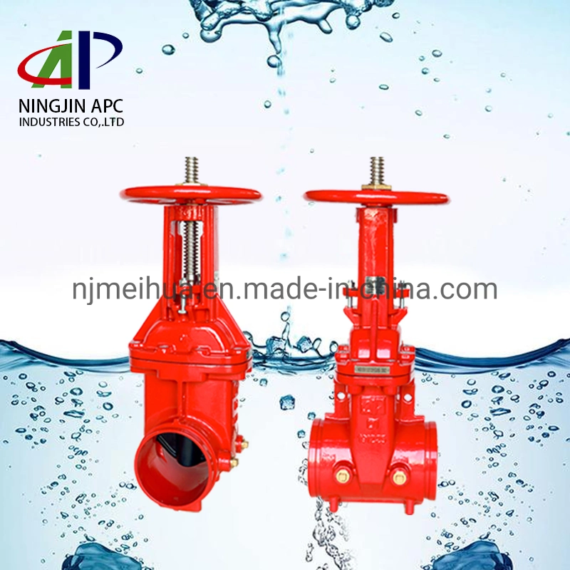UL/FM Grooved End OS&Y Gate Valve for Fire Protection