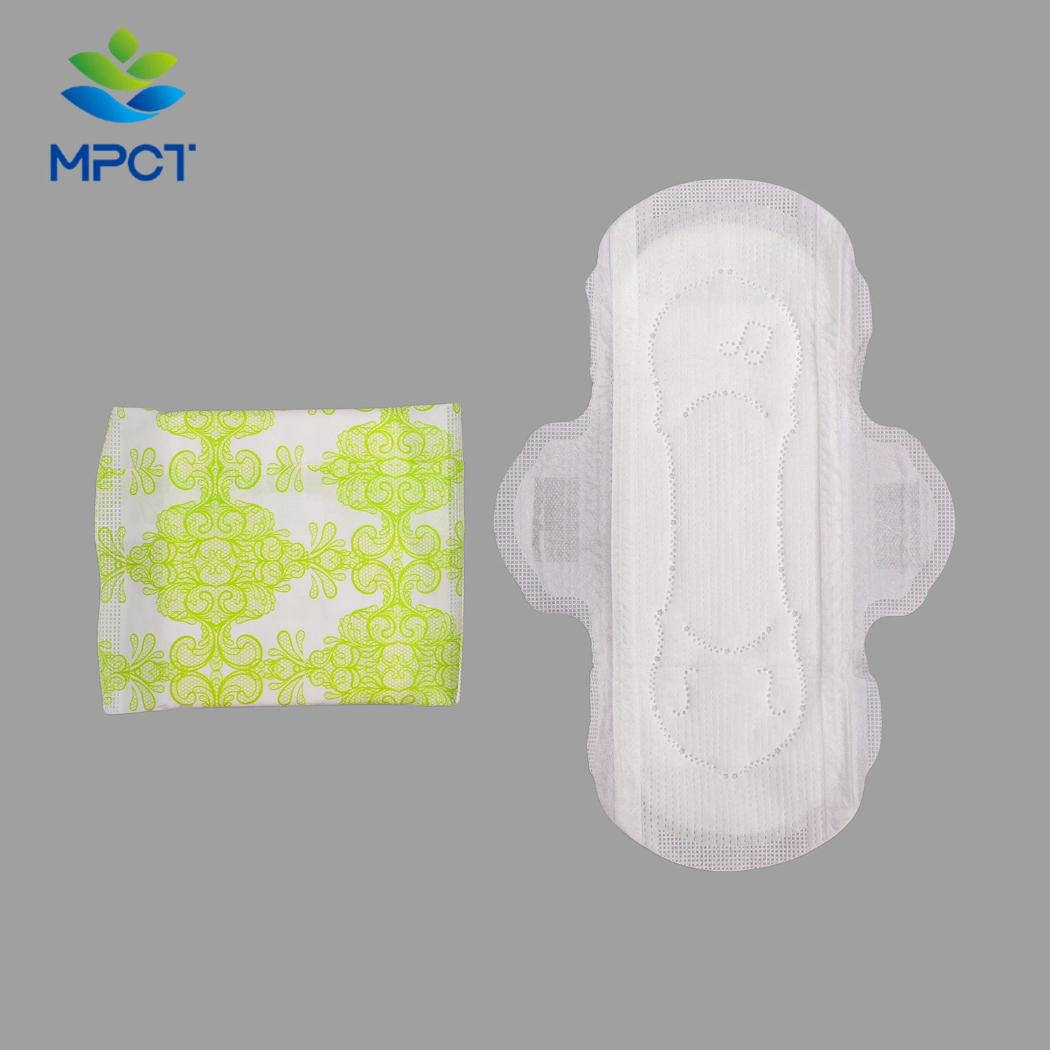 Overnight100%Organic Cotton Cover Sanitary Napkin Overnight Menstrual Feminine Hygiene Period Lady Napkin Sanitary Pad