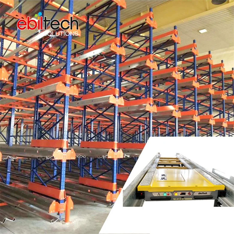 High Speed Heavy Duty Customized Radio Shuttle Pallet Racking for Warehouse Storage in Factory Price