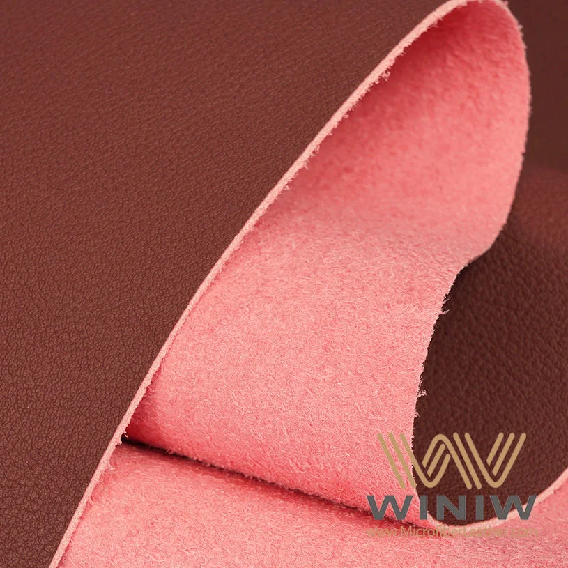 Waterproof Immitating Microfiber Leather PU Synthetic Leather for Bags