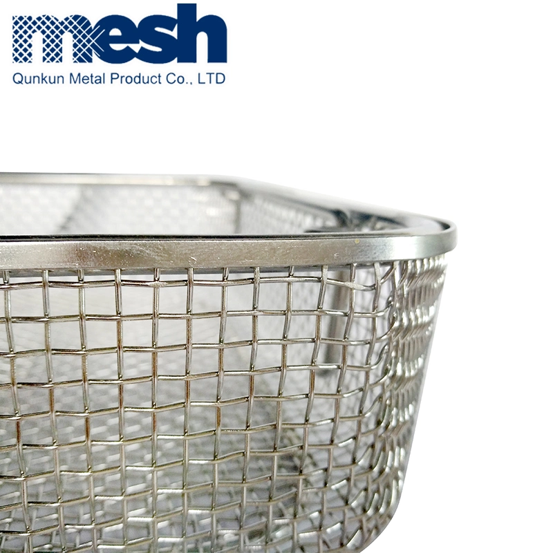 Stainless Steel Wire Baskets for Picnic Grill and Dry Foods