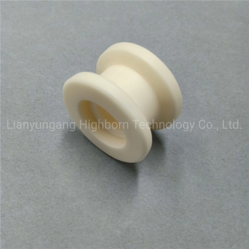 Textile Equipment Wear Resistance High Purity 99% Al2O3 Alumina Ceramic Wire Guide Roller