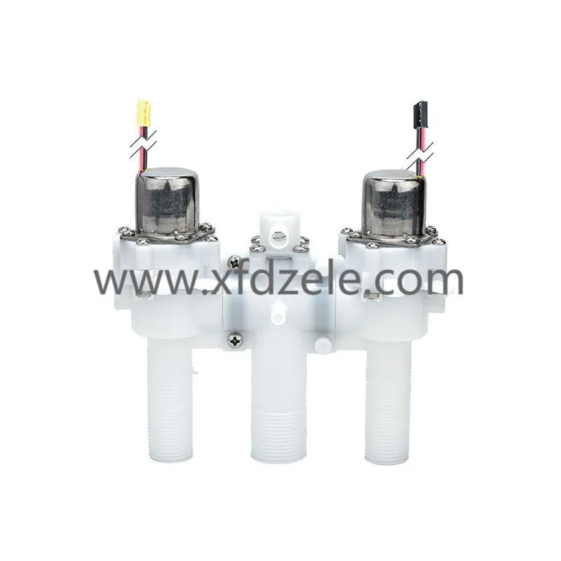 Double Coil Smart Bidet Flush Valve Intelligent Toilet Solenoid Valve