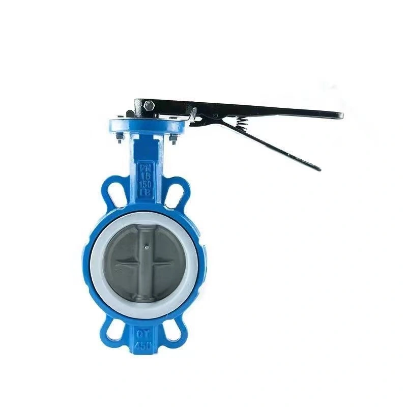 Industry Steel Soft Sealed Wafer Type Butterfly Valve Gearbox Control Valve Manufacturer