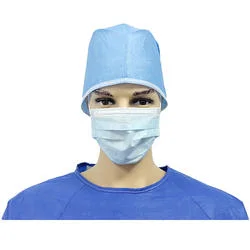 Cheap Disposable Non Woven SMS Spp Bouffant Doctor Cap Elastic Disposable Surgical Nurse Caps