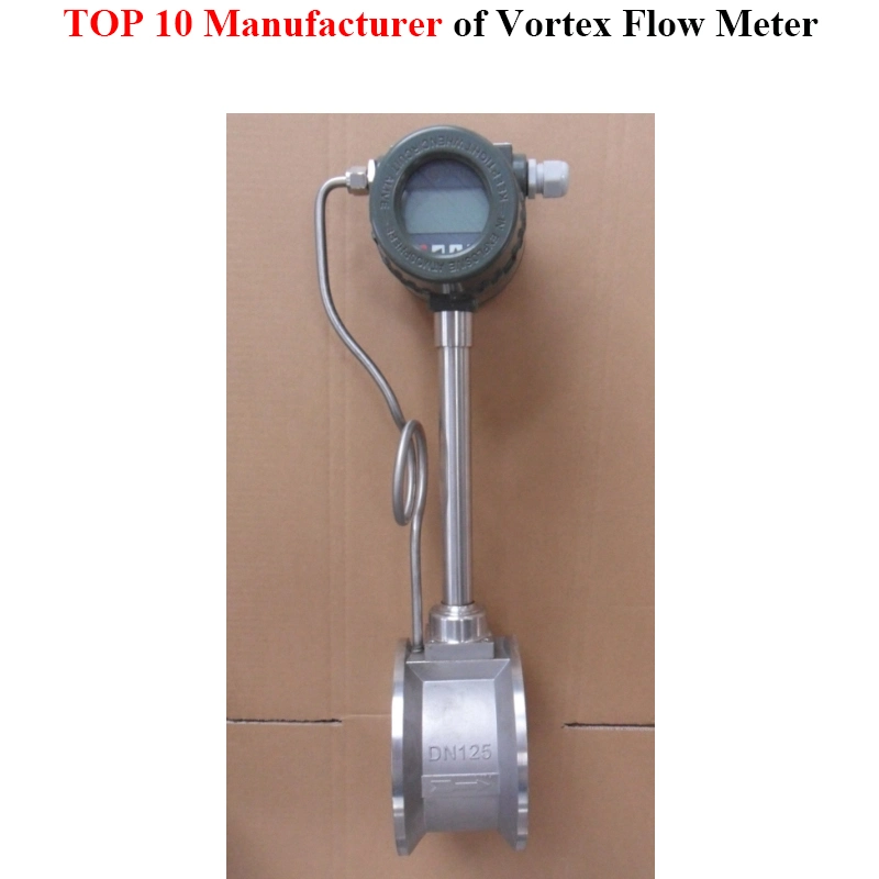 Resistente al desgaste de Gas Natural eléctrico Caudalímetro Vortex caudalímetro/vapor