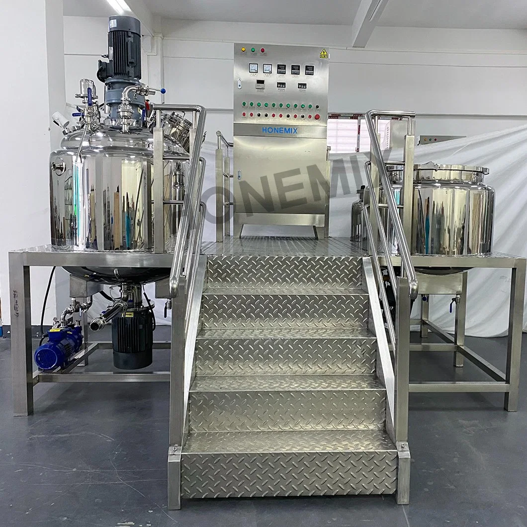 Honemix Emulgator Mixer Maschine Vakuum-Mixer Homogenisator Chemie &amp; Pharmazeutisch Maschinen Mayonnaise Herstellung Maschine