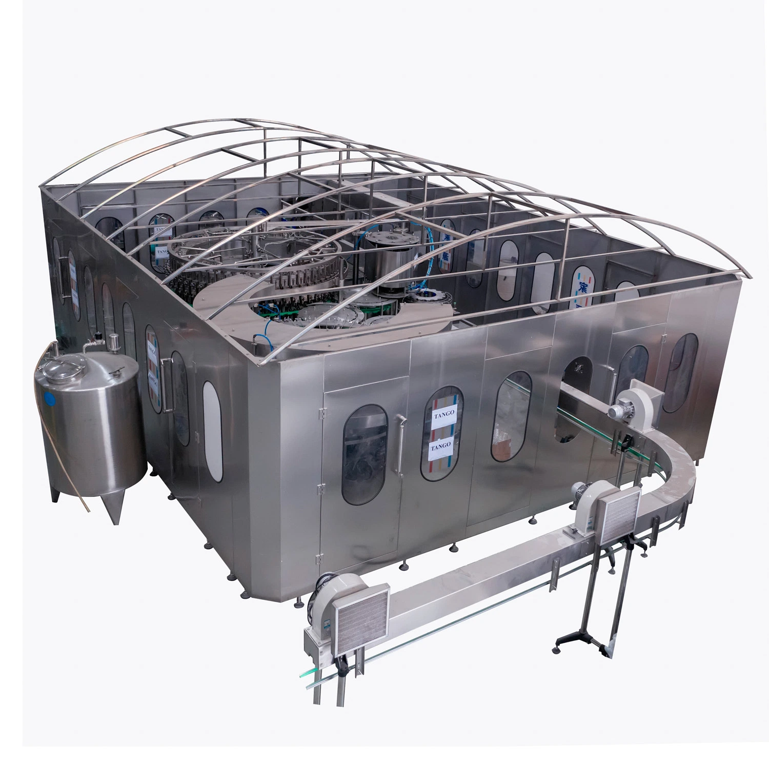 Automatic Pet Bottle Liquid Pure Mineral Water Carbonated Beverage Bottling Filling Machine