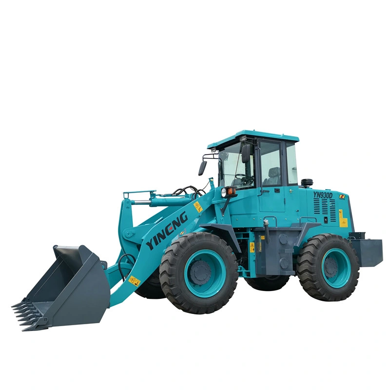 Original Factory 2 Ton Mini Loader 1.1m3 Yn930d Loader Machine Yn930d Small Wheel Loader with CE and ISO Approved