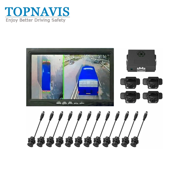 10.1 Inch Video Parking Sensor with Anti Collision Warning in Low Speed