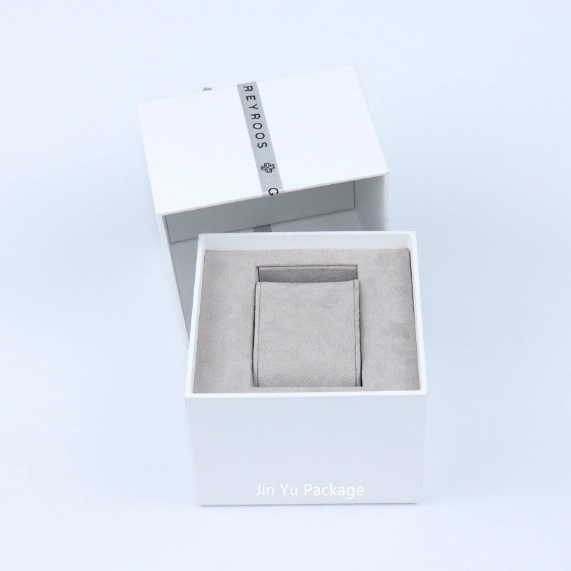 White Paper Silk Ribbon Gift Paper Watch Packaging Storage Packaging Box