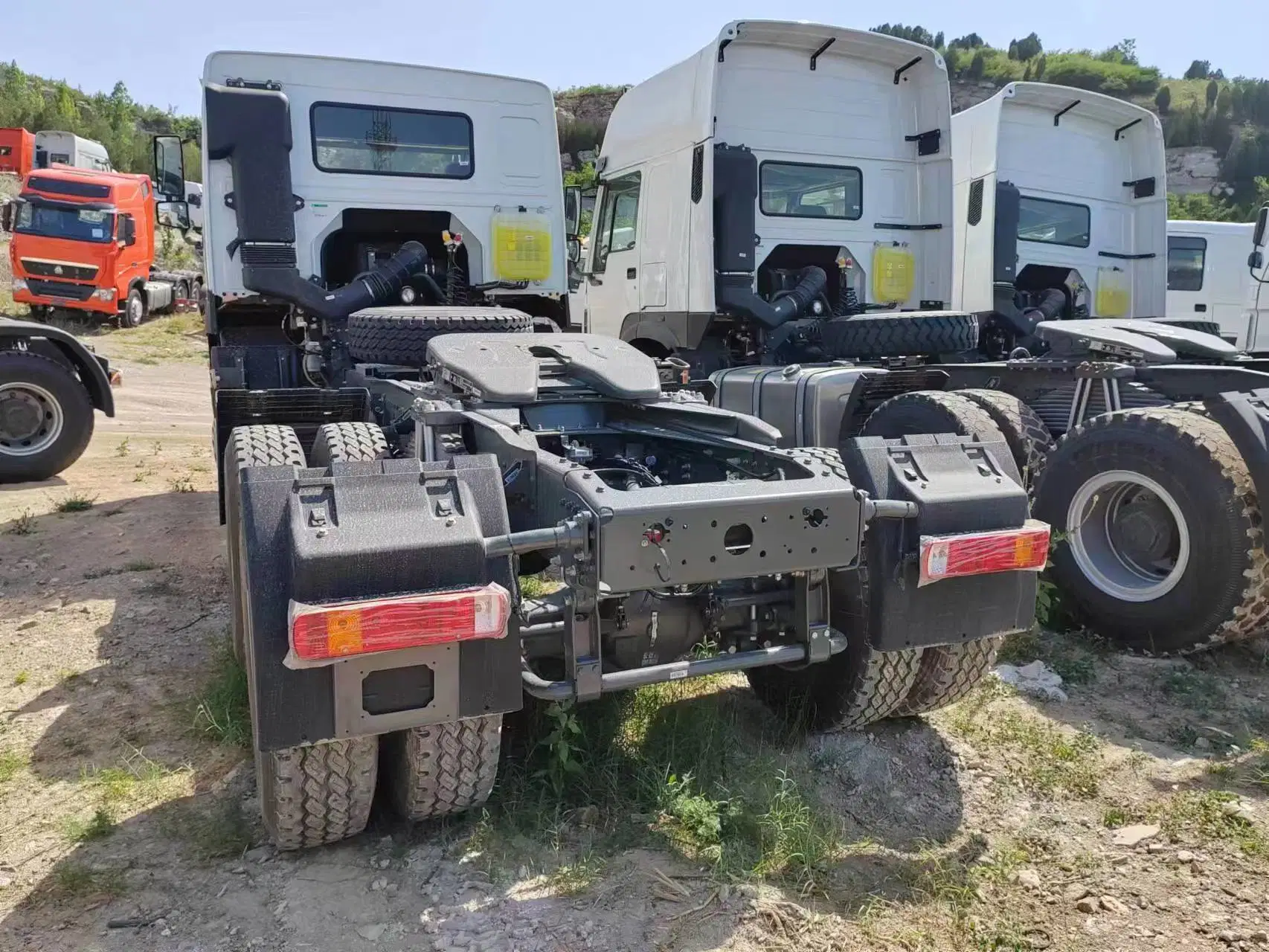 Sinotruck HOWO 6*4 veículo tractor Head 10 rodas motrizes do veículo do trator para venda