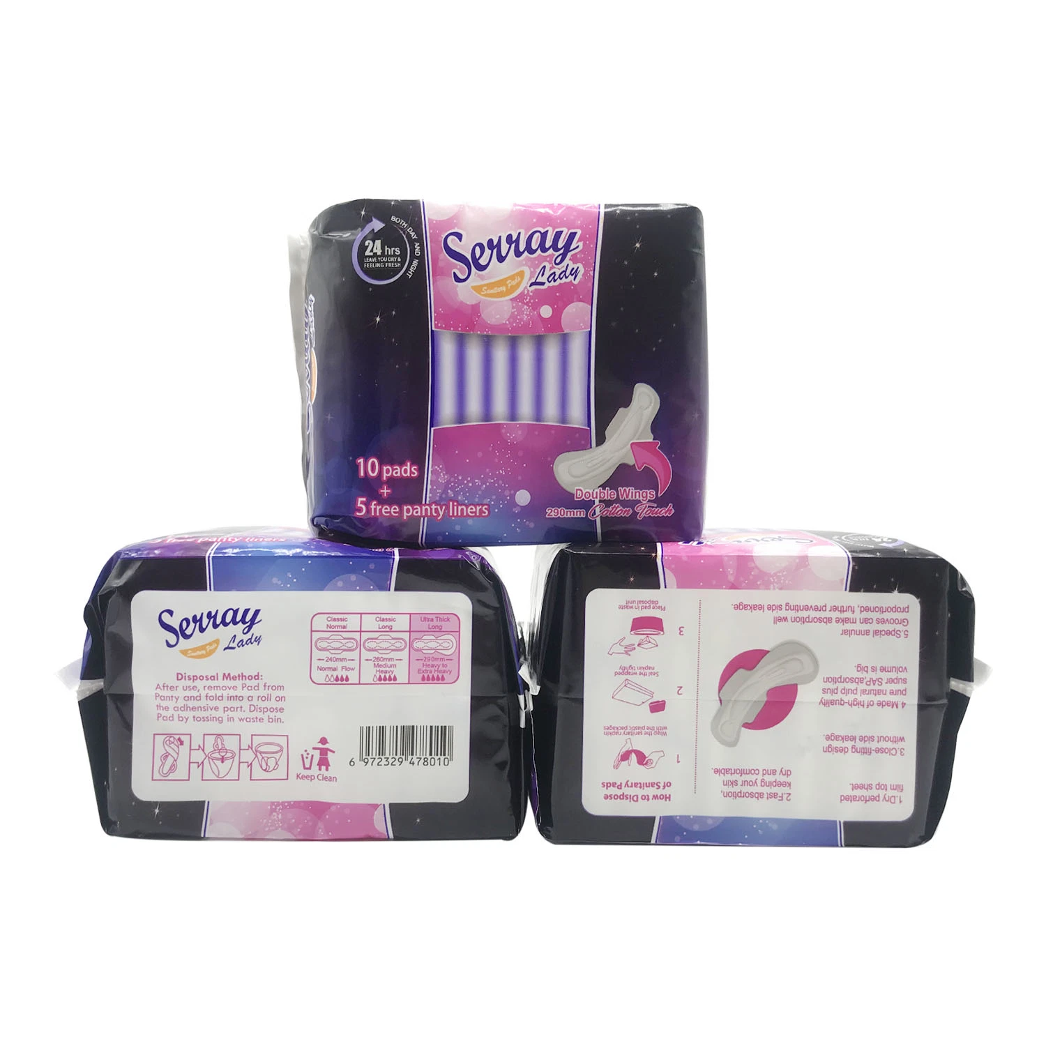 Disposable Sanitary Napkin for Africa, Maternity Pads for Women