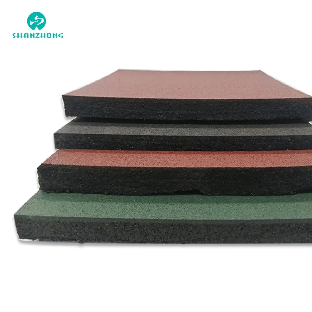 Indoor Outdoor Facotry Hot-Sale Playground Rubber Floor Tiles Interlocking Rubber Mats for Play Area