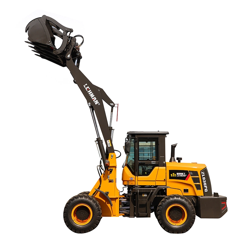 Hydraulic Double Change Mini Front End Wheel Loader Forklift