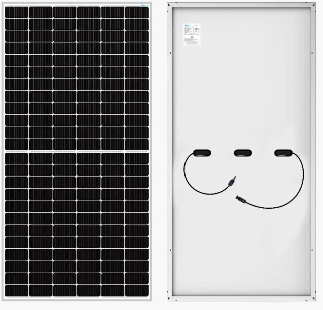 Demi-cellule ce TUV 520 530 540 550 W Longi en gros Poly PV pliage flexible noir monocristallin Polycrystallin Photovoltaic module Mono Panneau d'alimentation à énergie solaire