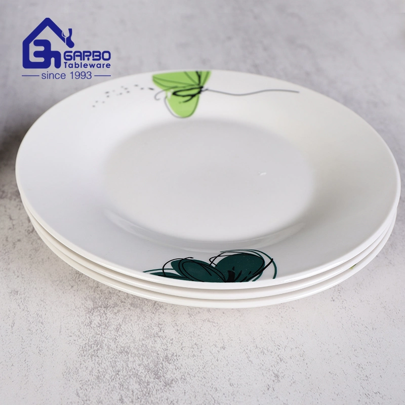 High quality/High cost performance  Ceramic Plates with Flower Decal Designs Dinner Sets Porcrlain Dished for Home