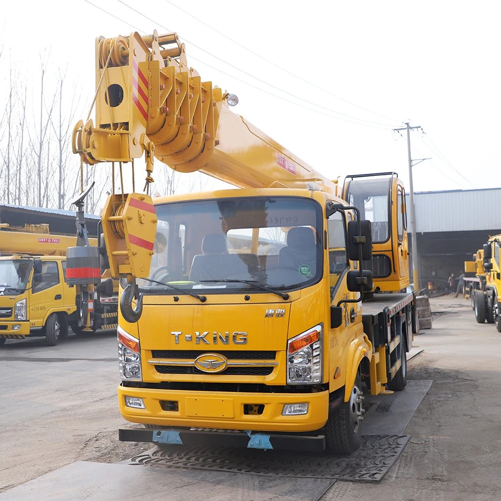 Chargeuse forestière H W, camion-grue de remorque, 10 tonnes monté