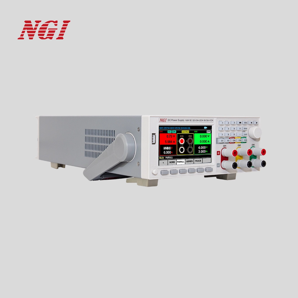 High Resolution 60V*3A 6V*3A Triple Output Programmable DC Power Supply