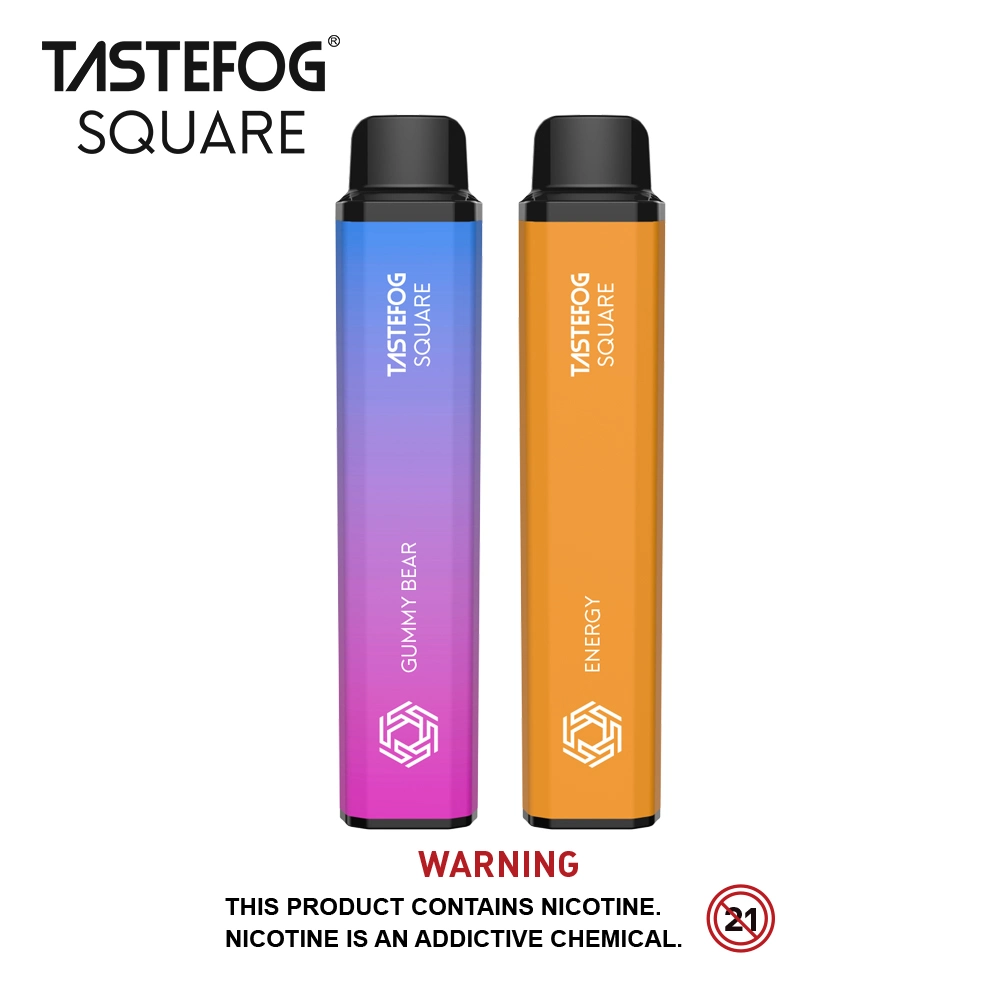 Tastefog Wholesale/Supplier 3500puffs Disposable/Chargeable Electronic Cigarette Square Disposable/Chargeable Vape Pen