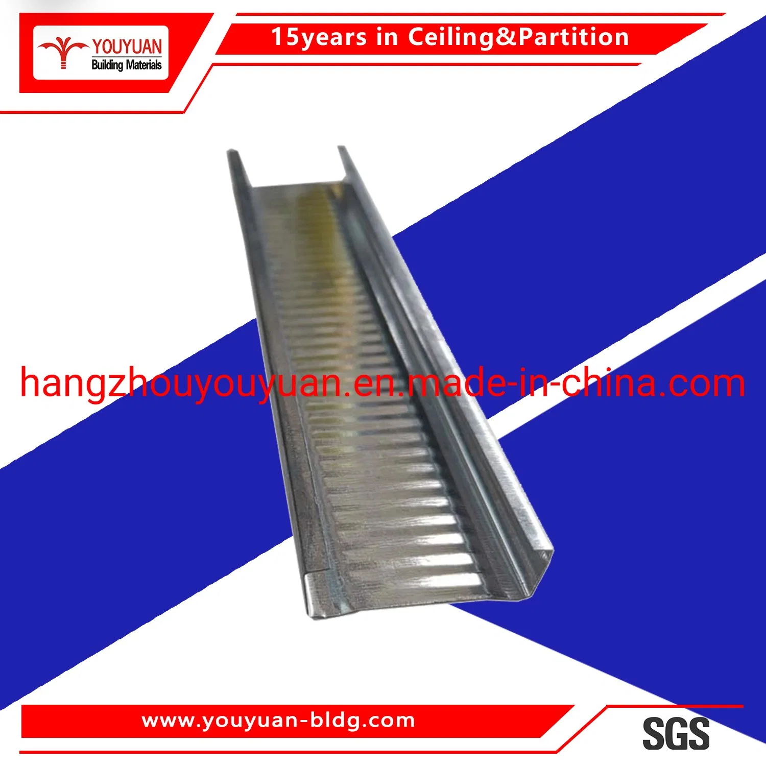 Omega False Ceiling Profile Omega Drywall Metal Stud for Suspended Omega