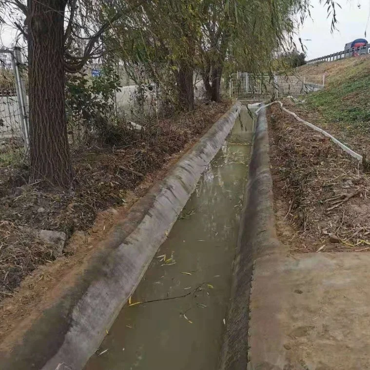 5mm 8mm Thickness Concrete Fabric Roll Cement Canvas for Drainage Ditch Irrigation Canal Channel Lining