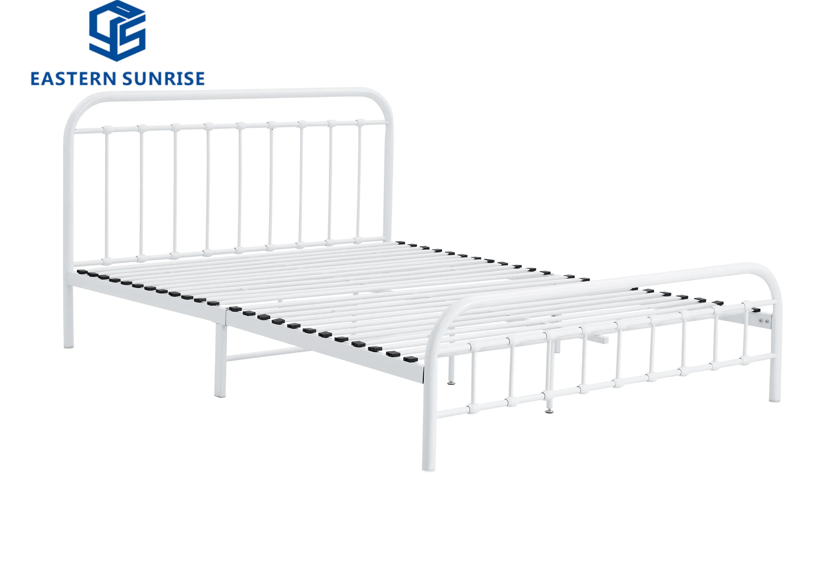 سرير مزدوج بحجم كوين وسرير مفرد مزدوج معدني سرير من الفولاذ