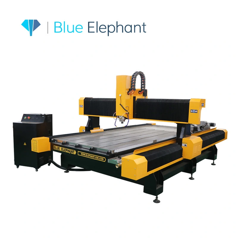 1325 Stone Engraving CNC Router, Stone Cutting Machine with Rotary, Heavy Duty Body 3D Stone Carving CNC Routers for Sale