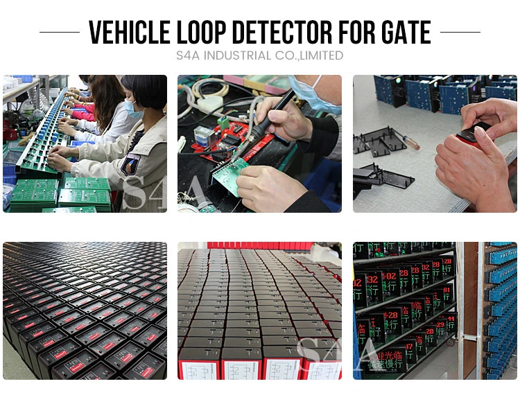 Canal único loop indutivo Detector Veículo Pd-132