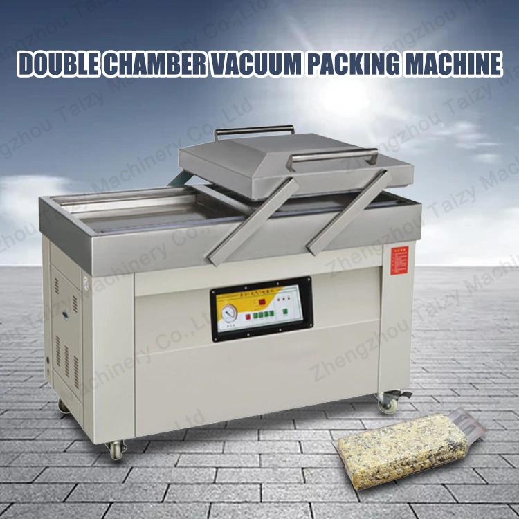 Stainless Steel Vacuum Skin Packaging Machine for Food/Shrimp/Meat/Fish