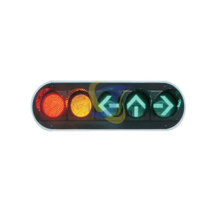 200mm 300mm Street Red Green Amber LED Cable Smart Round Traffic Stop Signal Light Equipment for Pedestrian Zebra Crossing